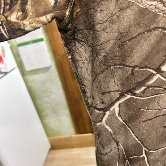 Realtree Brown and Pink Camouflage Hoodie Sweatshirt - Picture 7 of 7